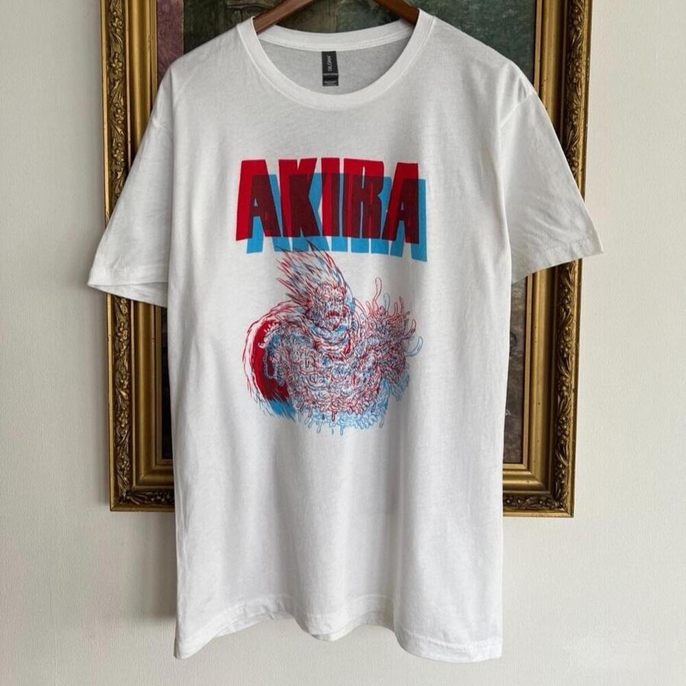 White Akira Anime T-Shirt